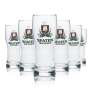 6x Spaten Beer Glass 0,25l Mug Cup Glasses Bavaria Munich Gastro Brewery Bar
