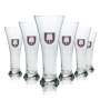 6x Spaten beer glass 0,25l goblet tulip goblet glasses Munich Gastro brewery bar