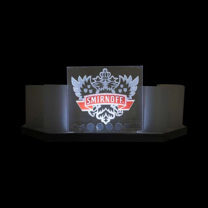 1x Smirnoff Vodka Barcaddy LED display stand