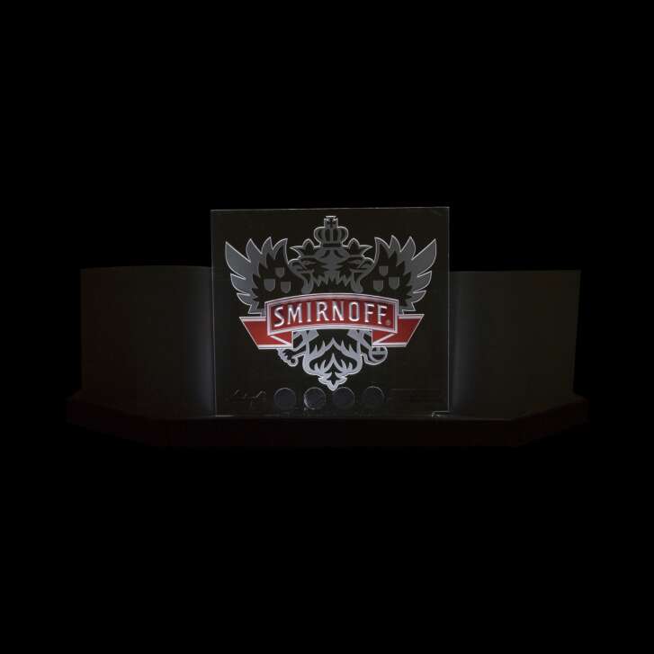 1x Smirnoff Vodka Barcaddy LED display stand