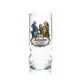 6x Paulaner Glass 0,25l Beer Mug Glasses Salvator Brewery Bavaria Collector Bar
