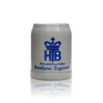 HB Tegernsee beer glass 0,5l clay jug mug Seidel glasses...