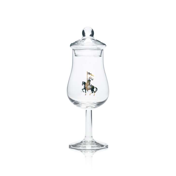 Bernard Massard Glass 4cl Nosing Tastin Wine Grappa Glasses Glass Lid Luxembourg