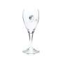 6x Elisabethen Quelle mineral water glass 0.15l goblet glasses Gastro Sprudel