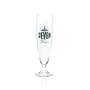 6x Jever beer glass 0,2l goblet tulip glasses Fun Alkoholfrei Pilsener Gastro Fries