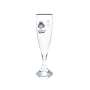 6x Clausthaler beer glass 0,3l goblet tulip gold rim glasses non-alcoholic Gastro Bar