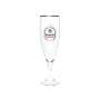 6x Krombacher beer glass 0.2l goblet tulip gold rim non-alcoholic glasses Gastro Bar