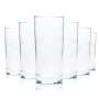 6x Gerolsteiner water glass 0.4l tumbler glasses apple spritzer Mineral Quelle Gastro