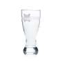 6x Kronenbourg 1664 beer glass 0.5l mug contour glasses France Pale Lager