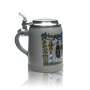 Augustiner collector glass 0,5l jug tankard march woman and man tin lid Bavaria