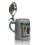 Augustiner collector glass 0,5l jug tankard march woman and man tin lid Bavaria