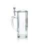 Spaten collector glass 0,5l pitcher tankard Seidel tin lid Bavaria Munich Rare Rare