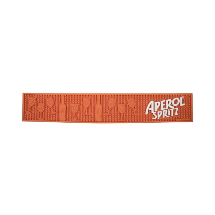 Aperol Spritz bar mat draining mat rubber anti-slip runner glasses gastro bar