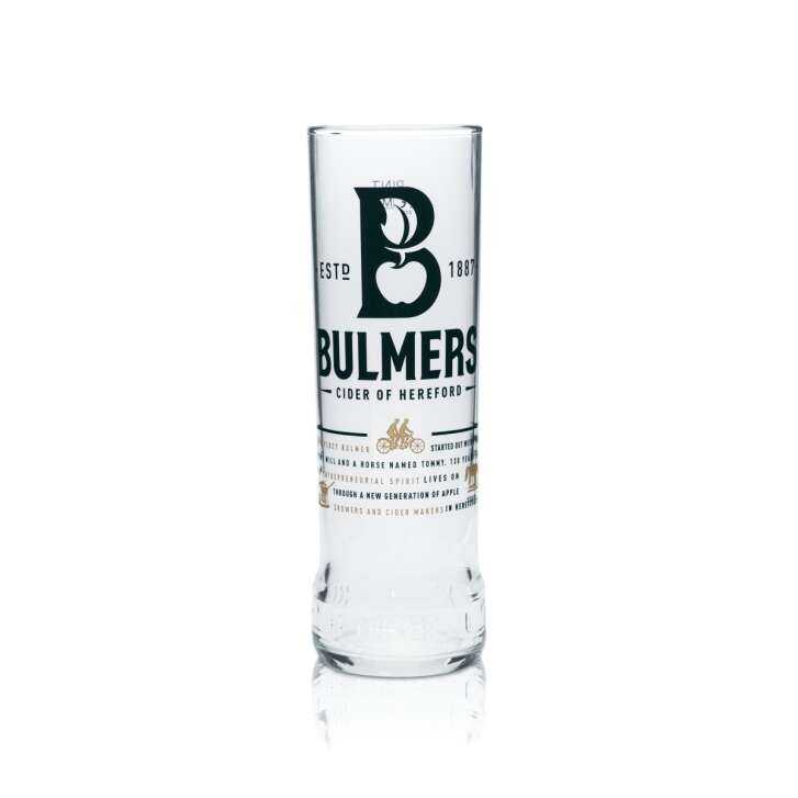 Bulmers Cider Glass 0,57l Pint Goblet Beer Glasses Gastro UK Britain Beer Pub Irish