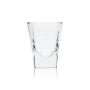 6x Jameson shot glass 4cl short tumbler whiskey glasses "Prism" calibrated gastro bar