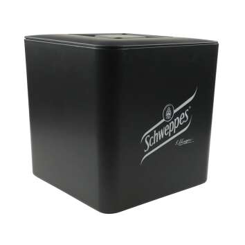 Schweppes Cooler Ice Cube Box 10L Lid Cooler Ice Bucket...