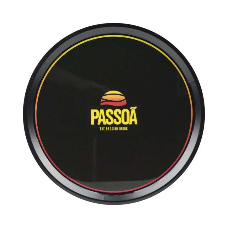 Passoa serving tray Ø38cm rubber non-slip gastro service waiter