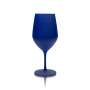 Metaxa stemmed glass 0.5l wine balloon goblet glasses matte purple coating Greek Uzo