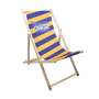 Orangina deck chair Lounge furniture Deck chair Folding Camping Beach Garden Beach
