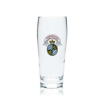 HB Tegernsee glass 0.5l beer mug glasses old logo...