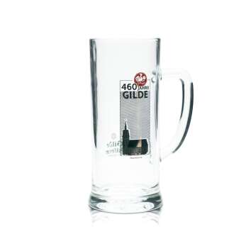 Gilden Pilsener glass 0.3l beer mug 460 years...