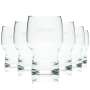 6x Granini glass 0,2l tumbler glasses juice water soda calibrated gastro bar