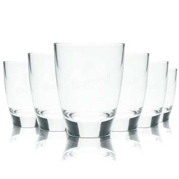 6x Elisabethen Quelle water glass 0.2l tumbler glasses...