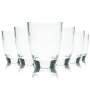 6x Hassia glass 0,2l tumbler mineral spring water sparkling glasses Gastro Geeicht