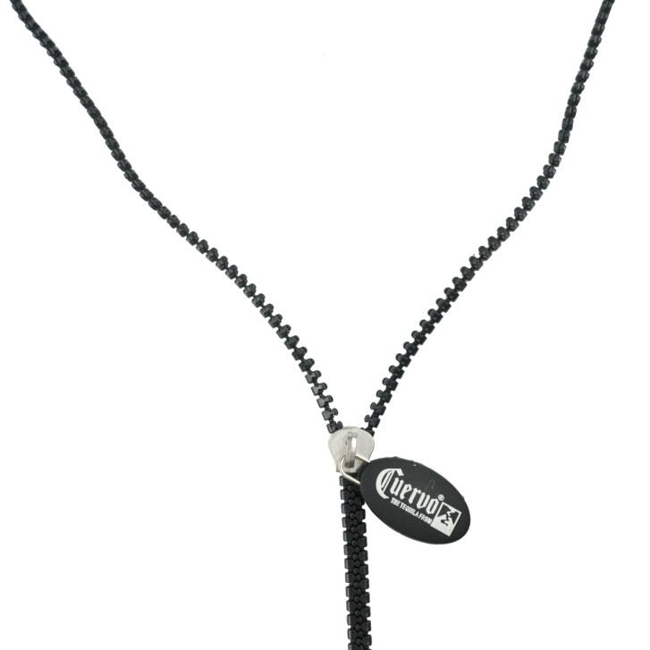 Jose Cuervo Chain Keyring Zipper Carabiner Necklace Chain Zip