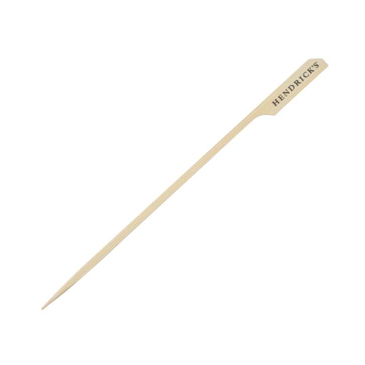 50x Hendricks Skewer XL Toothpick Wooden Sticks Stirrer Gin and Tonic Cucumber Drink