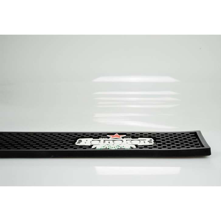 1x Heineken beer bar mat, black
