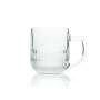 6x Budweiser beer glass 0.5l contour mug glasses Budvar Brewery Czech Republic lager beer