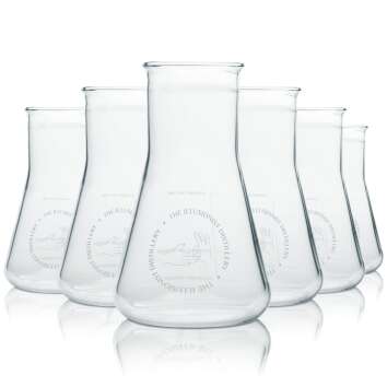 6x The Illusionist Gin Glass 0.3l Longdrink Erlenmeyer...