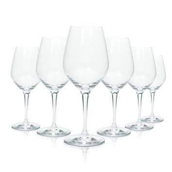 6x Dom Perignon champagne glass 0.4l wine goblet glasses...