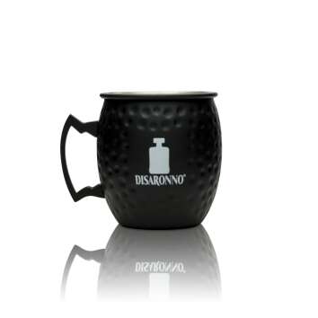 6x Disaronno Mule Mug Glass 0.4l Stainless Steel Black...