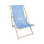Gin Mare deck chair folding beach garden lounge beach camping lounger furniture