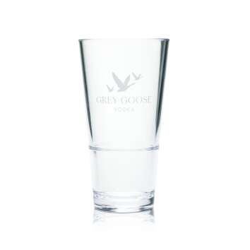 Grey Goose plastic tumbler glass 0,3l reusable cup...