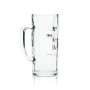 6x Frankenheim Glass 0,25l Old Beer Glasses Tankard Seidel Contour Oak Gastro