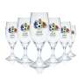 6x Veltins glass 0.2l beer glasses Tulip Cup EM 2020 Romania Football Euro 24