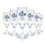 6x Veltins glass 0.2l beer glasses tulip cup EM 2020 Scotland soccer Euro 24