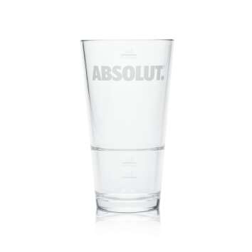 Absolut tumbler glass 0,3l plastic hard plastic reusable...