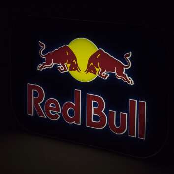 Red Bull neon sign illuminated sign Light Box wall...