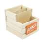 Aperol Spritz table stand cutlery tableware napkin holder wooden box gastronomy