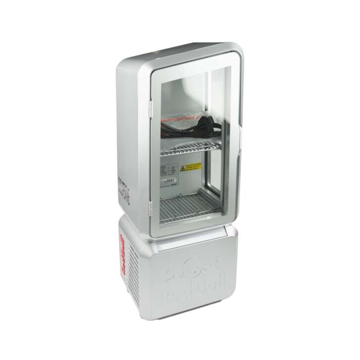 Red Bull Refrigerator Micro Cooler Fridge ECO LED Cooler Gastro Club Pub Bar