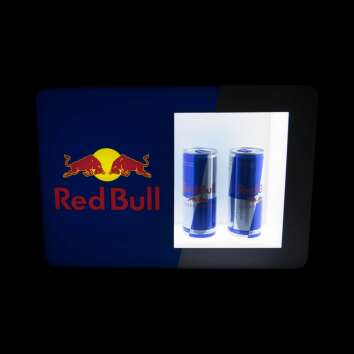 Red Bull neon sign Small Illuminated Kiosk Display for 2...