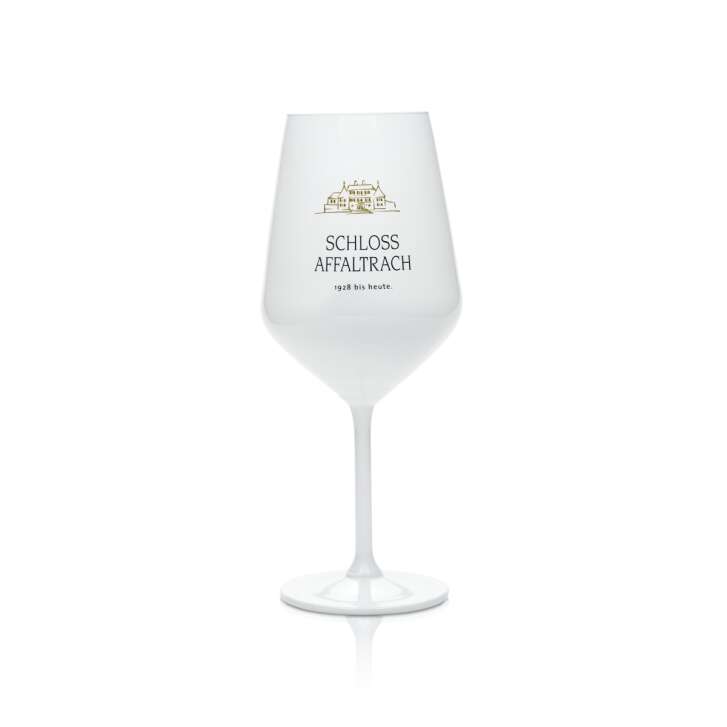 Castle Affaltrach glass 0,45l sparkling wine champagne goblet glasses Gastro Geeicht
