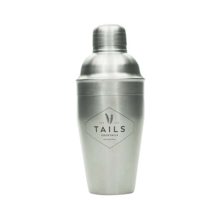 Tails stainless steel shaker 0.5l silver cocktail long drink aperitif mixer gastro bar