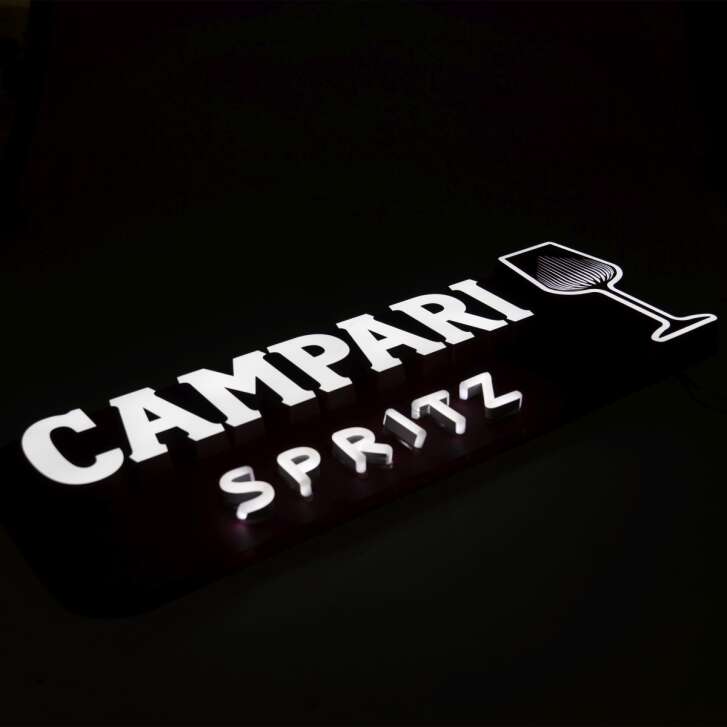 Campari neon sign LED sign wall sign 66x24x4cm decoration Aperol Spritz