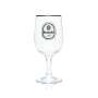 6x Krombacher glass 0,3l Tulip Gaston goblet gold rim glasses Brewery Pils Gastro