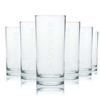 12x Oppacher glass 0,4l tumbler glasses mineral water...